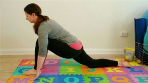 Low lunge stretch